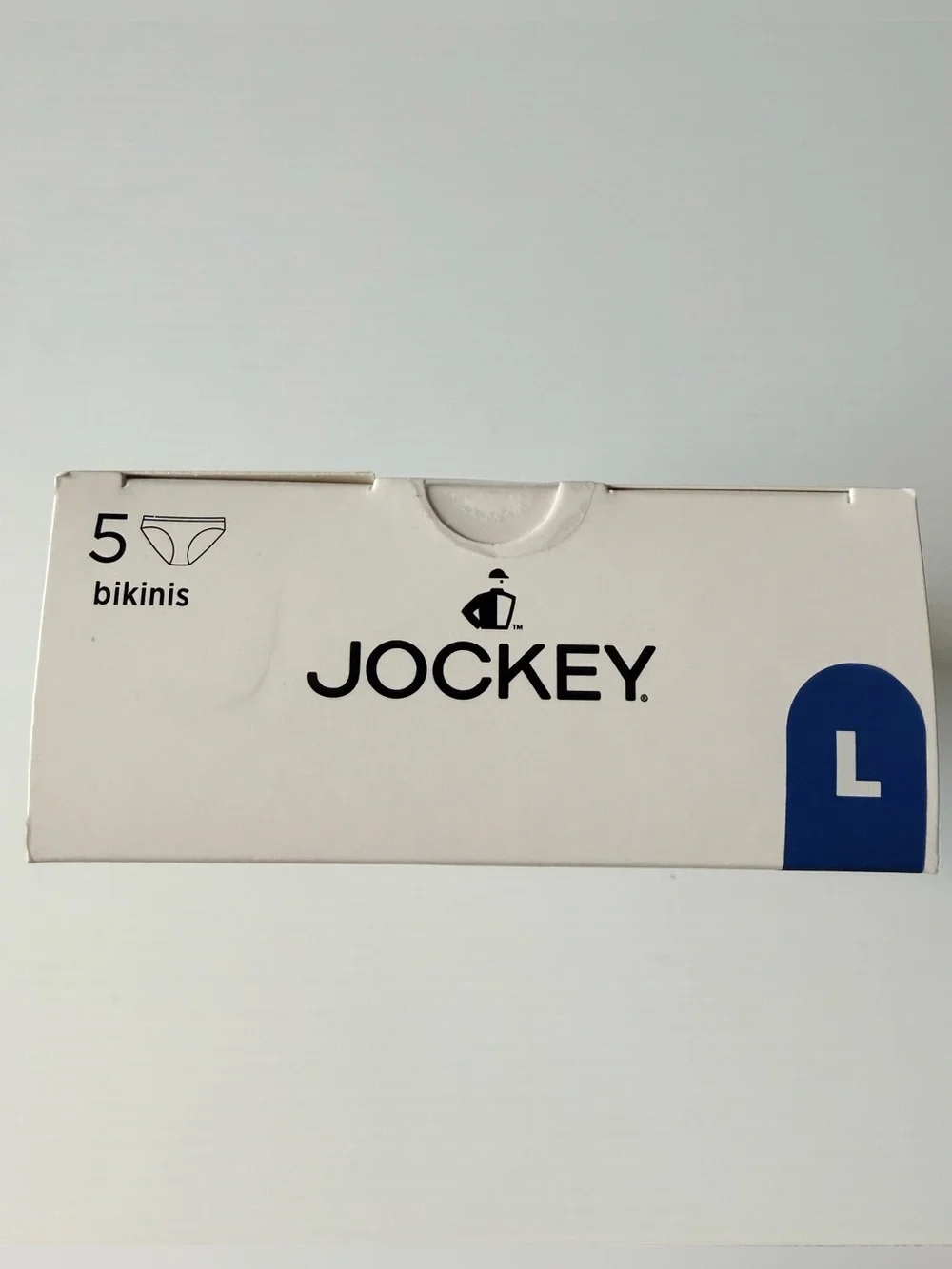 Jockey Women Organic Cotton Stretch Bikini Underwear 5 Pack Sz Large Medium New